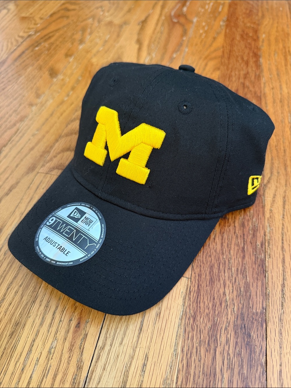 New Era Black Michigan Wolverines Cap